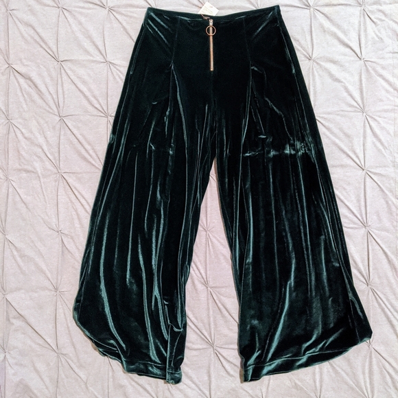 Sweaty Betty Velour Track Pants ☕ - Picture 1 of 7
